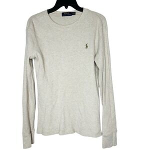 Polo Ralph‎ Lauren Men Long Sleeve Waffle Knit Thermal Shirt  Sz S Baselayer